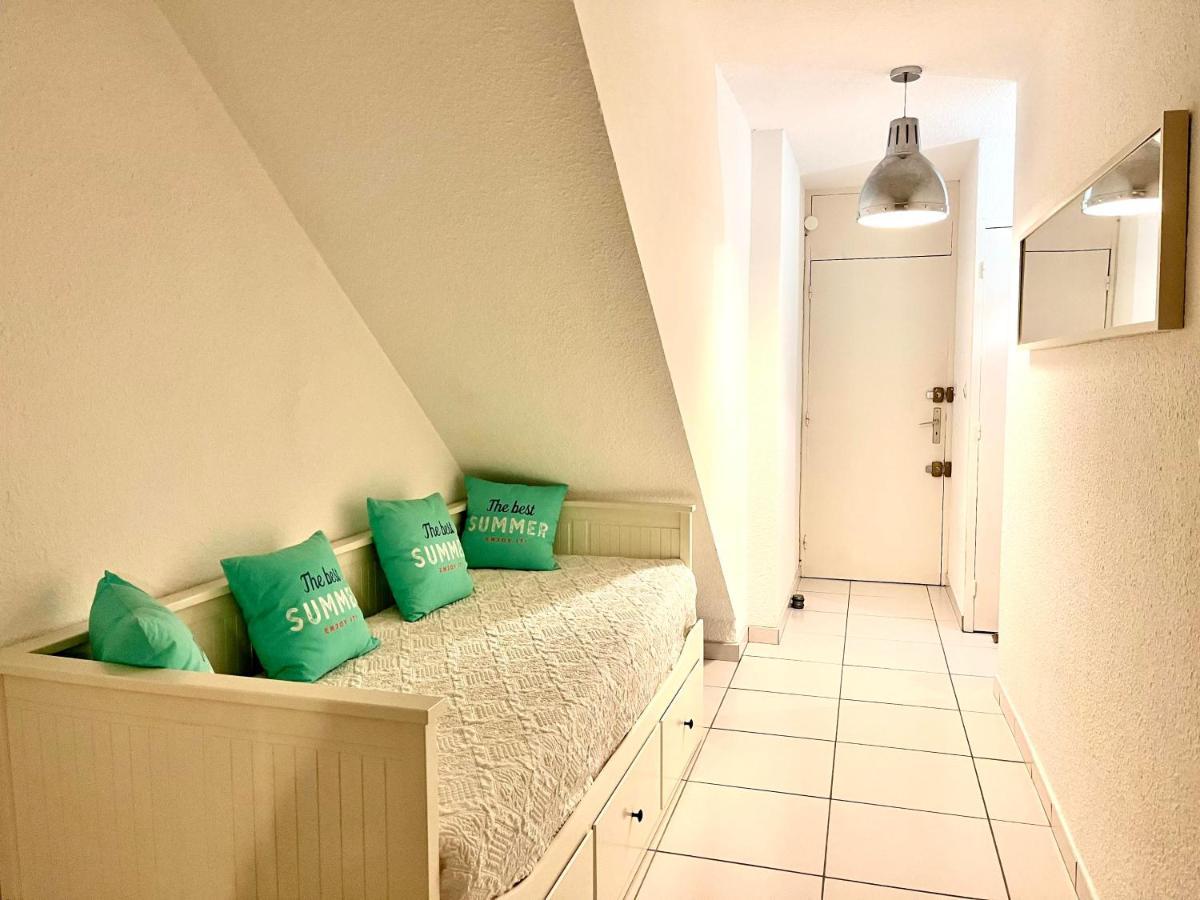 Elégant appartement vue mer wifi parking Le Barcarès Exterior foto